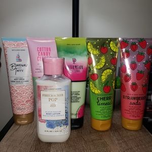 Bundle of Bath & Body Works creams- all new